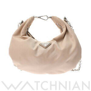 Prada Edition Chain Shoulder Bag Beige
